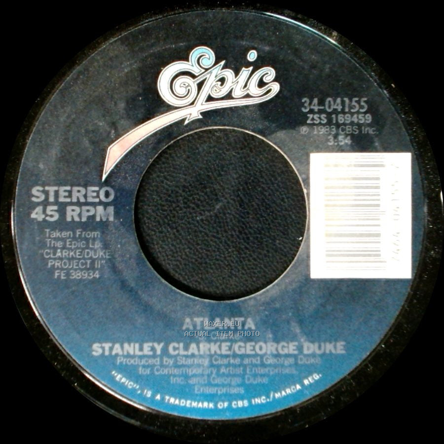 Stanley Clarke/George Duke - Heroes / Atlanta side B