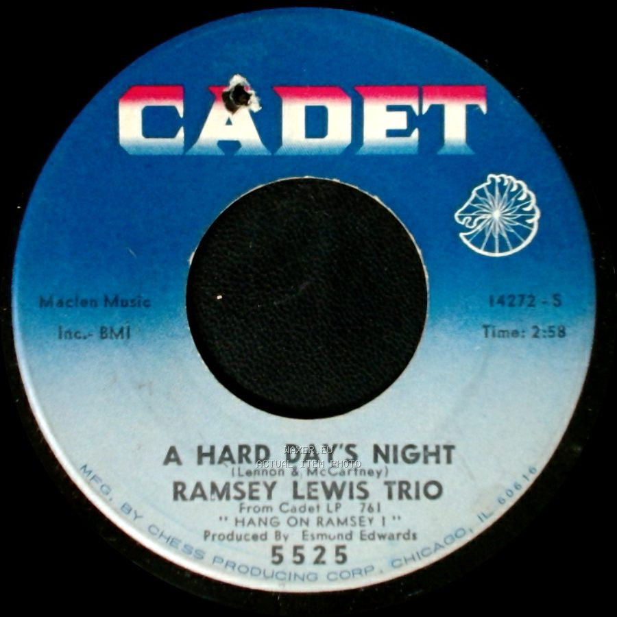 Ramsey Lewis Trio - A Hard Day's Night / All My Love Belongs To You side A