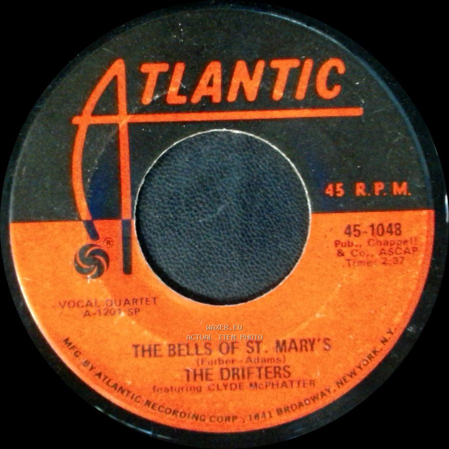 The Drifters / The Drifters Featuring Clyde Mcfatter - White Christmas / The Bells Of St. Mary's side B