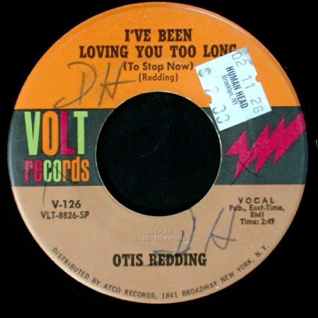 Otis Redding - I'm Depending On You / I've Been Loving You Too Long (To Stop Now) side B
