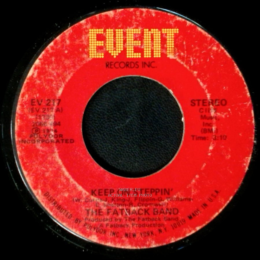 The Fatback Band - Keep On Steppin' / Breaking Up Is Hard To Do side A