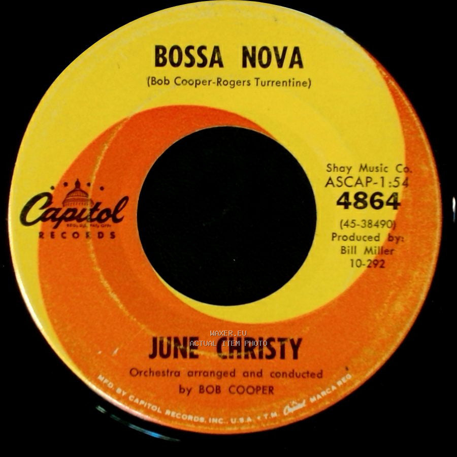 June Christy - One Note Samba / Bossa Nova side B