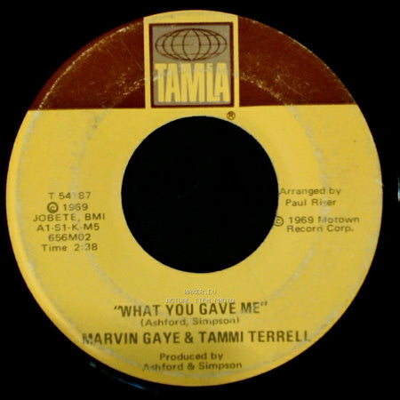 Marvin Gaye & Tammi Terrell - How You Gonna Keep It (After You Get It) / What You Gave Me side B