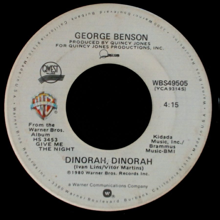 George Benson - Dinorah, Dinorah / Give Me The Night side A