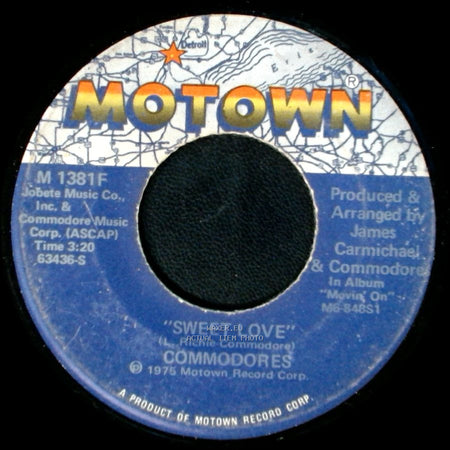 Commodores - Sweet Love / Better Never Than Forever side A