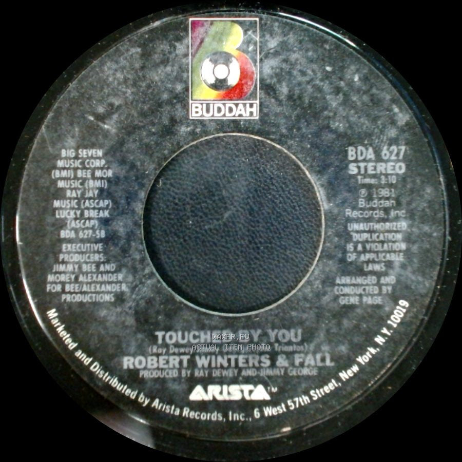 Robert Winters & Fall - When Will My Love Be Right / Touched By You side B