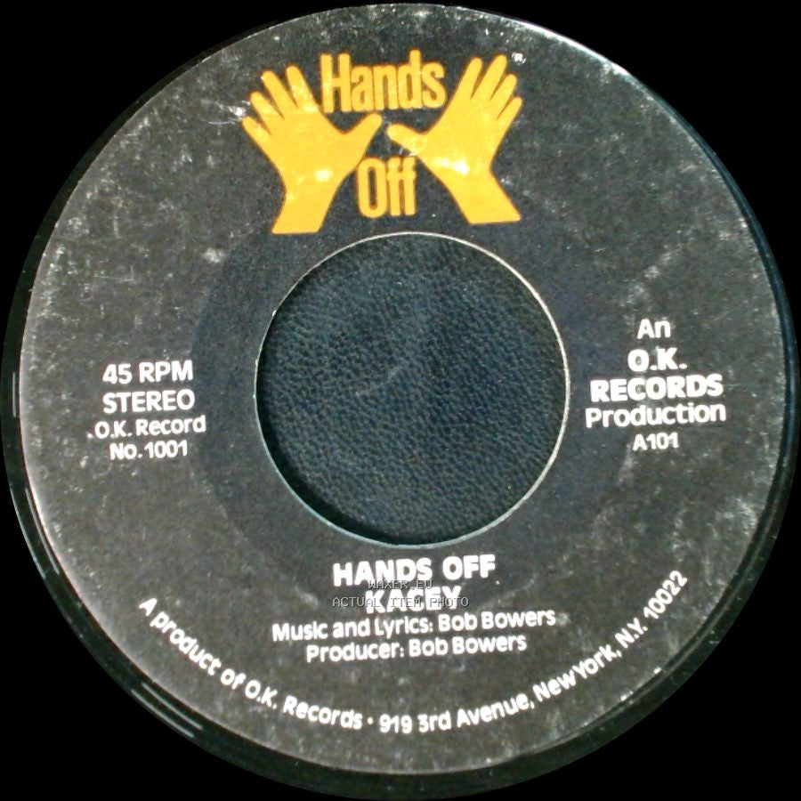 Kacey - Hands Off / Burnin' In My Soul side A