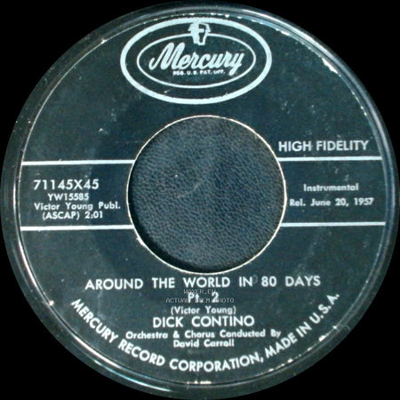 Dick Contino - Around The World In 80 Days Pt. 2 / Around The World In 80 Days Pt. 1 side A