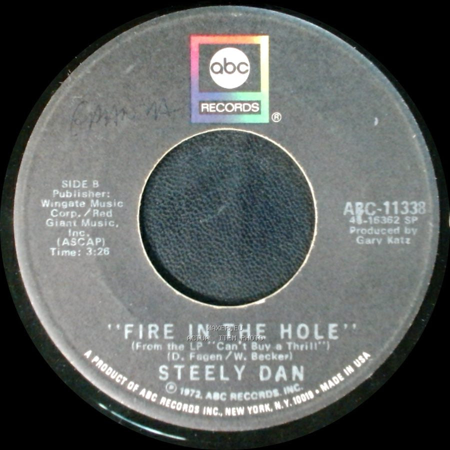 Steely Dan - Do It Again / Fire In The Hole side B