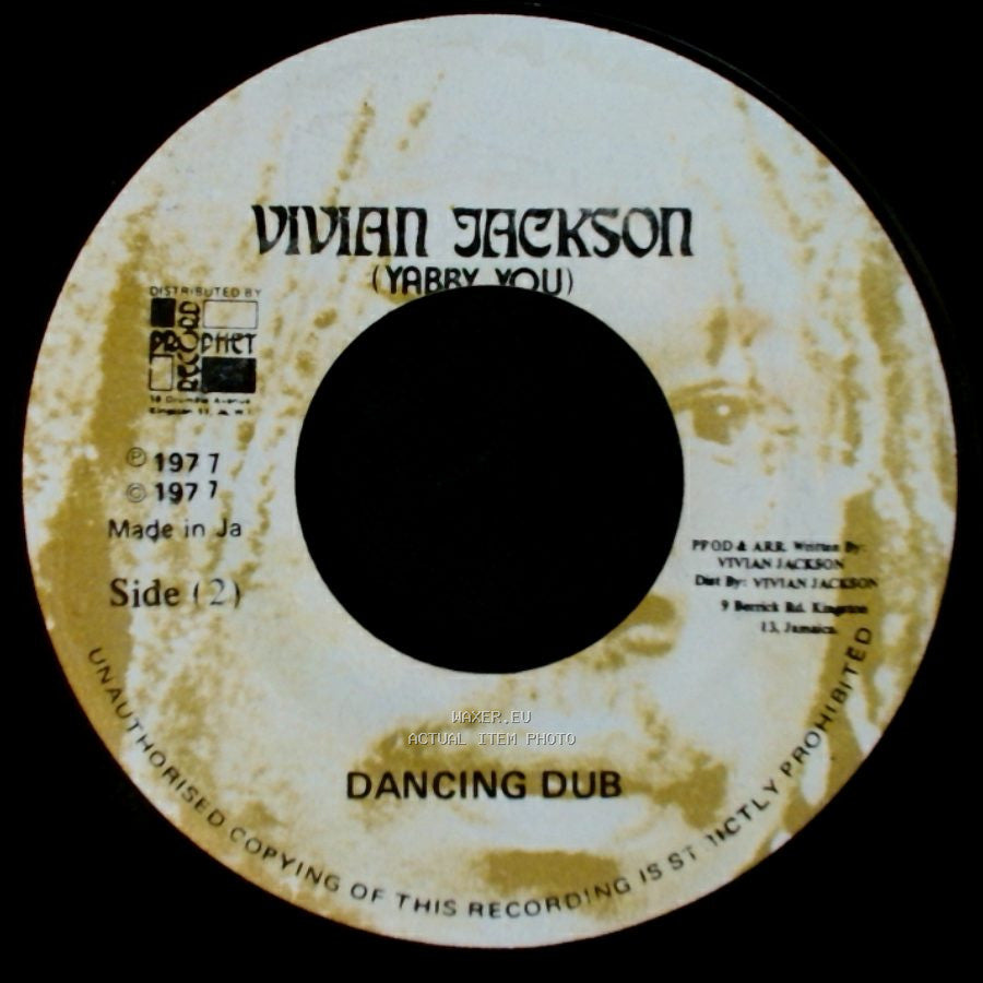 Wayne Wade / Vivian Jackson - Dancing Time / Dancing Dub side B