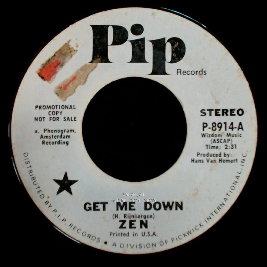 Zen - Get Me Down / Wayfaring Stranger side A