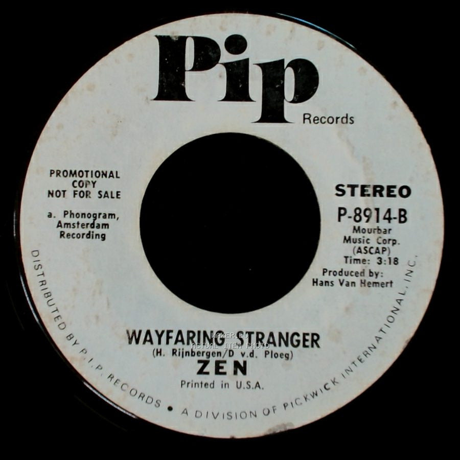 Zen - Get Me Down / Wayfaring Stranger side B