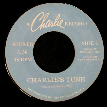 Unknown Artist - Charlie's Tune / Charlie's Tune side A
