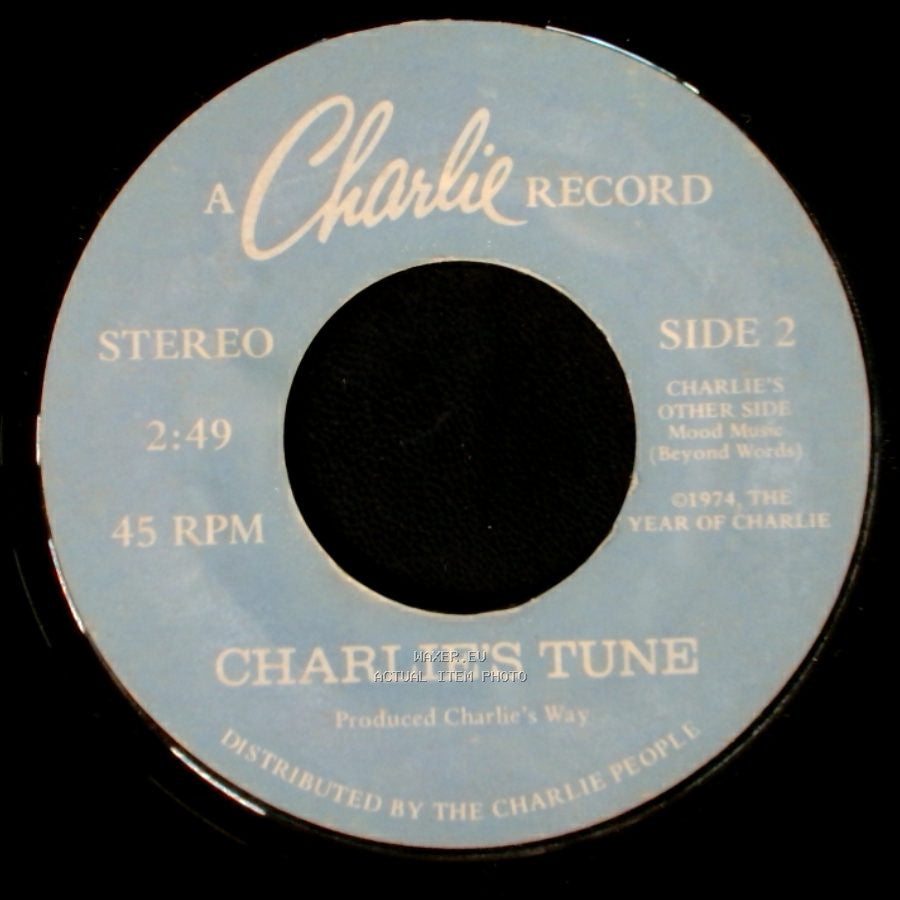 Unknown Artist - Charlie's Tune / Charlie's Tune side B