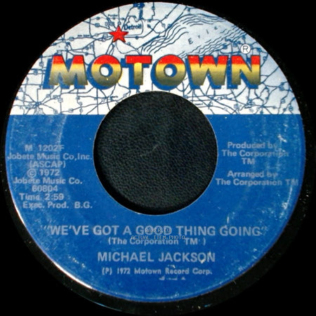 Michael Jackson - We've Got A Good Thing Going / I Wanna Be Where You Are side A