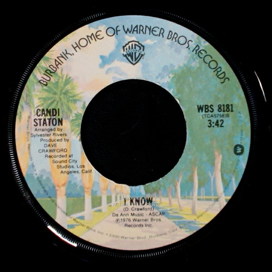 Candi Staton - Young Hearts Run Free / I Know side B