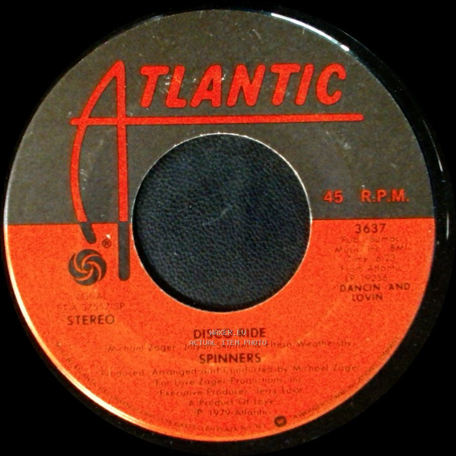 Spinners - Working My Way Back To You / Disco Ride side B