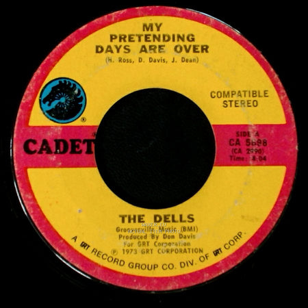 The Dells - My Pretending Days Are Over / Let's Make It Last side A