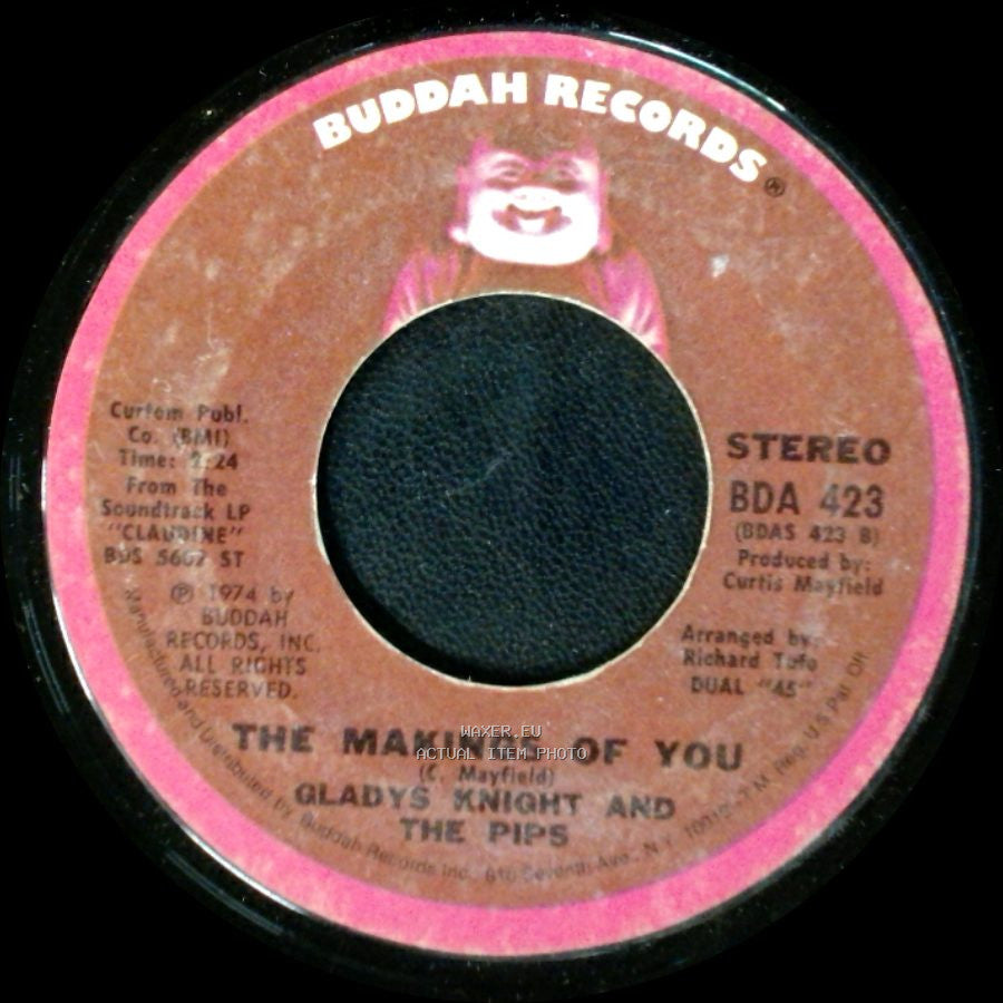 Gladys Knight And The Pips - On And On / The Makings Of You side B