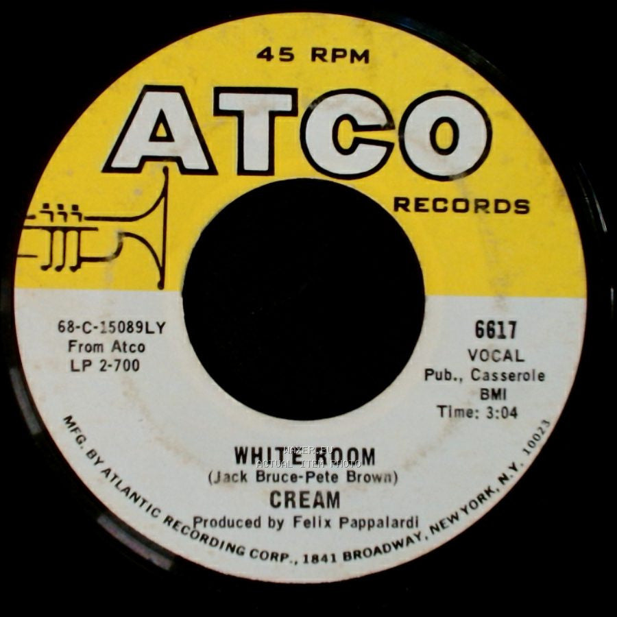Cream - White Room / Those Were The Days side A