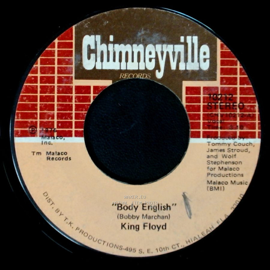 King Floyd - I Really Love You / Body English side B