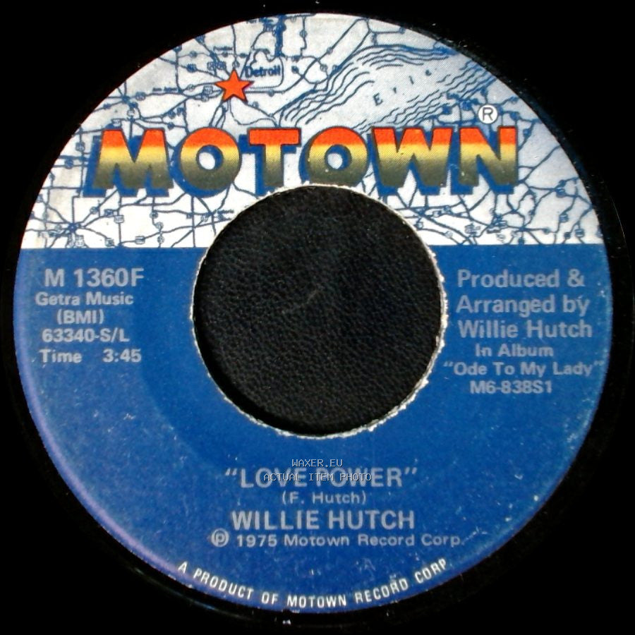 Willie Hutch - Love Power / Talk To Me side A
