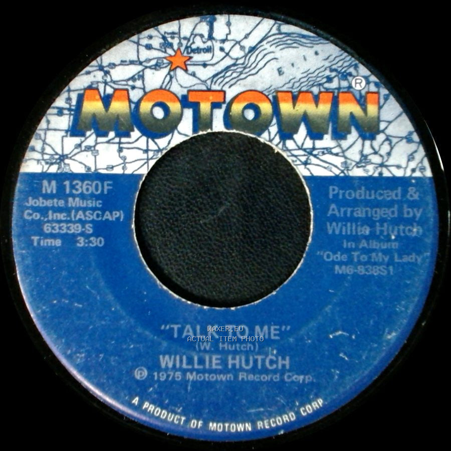 Willie Hutch - Love Power / Talk To Me side B