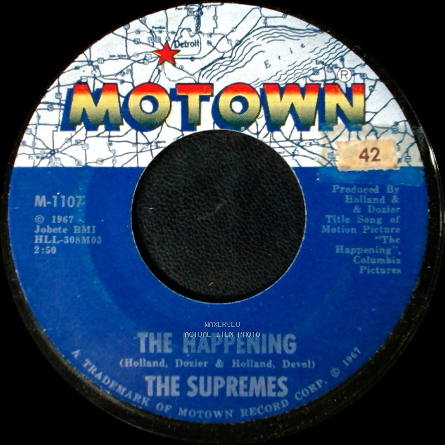 The Supremes - The Happening / All I Know About You side A