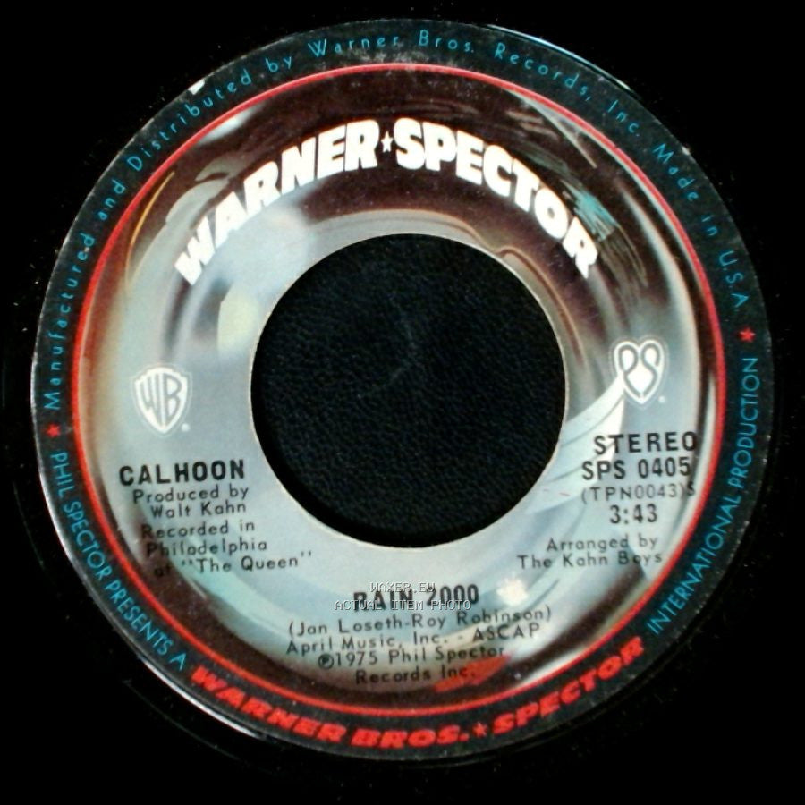 Calhoon - Rain 2000 / (Do You Wanna) Dance Dance Dance side A
