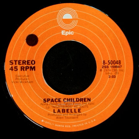Labelle - Lady Marmalade / Space Children side B