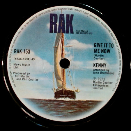 Kenny - Give It To Me Now / Rollin' side A