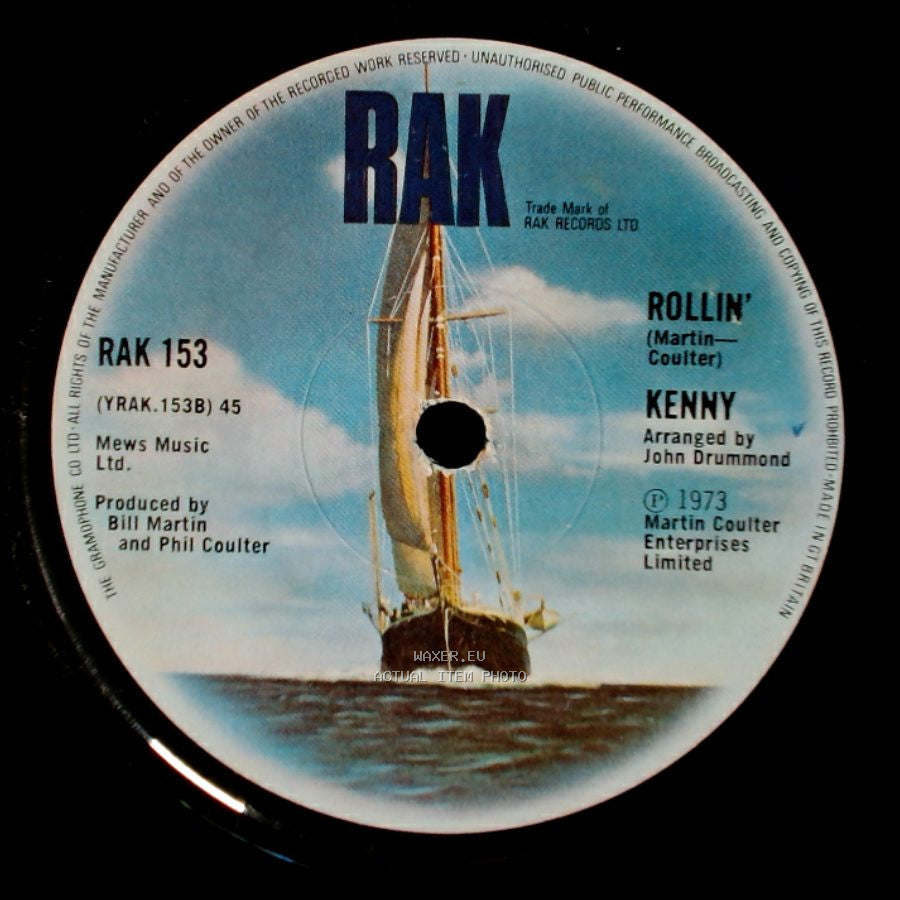 Kenny - Give It To Me Now / Rollin' side B