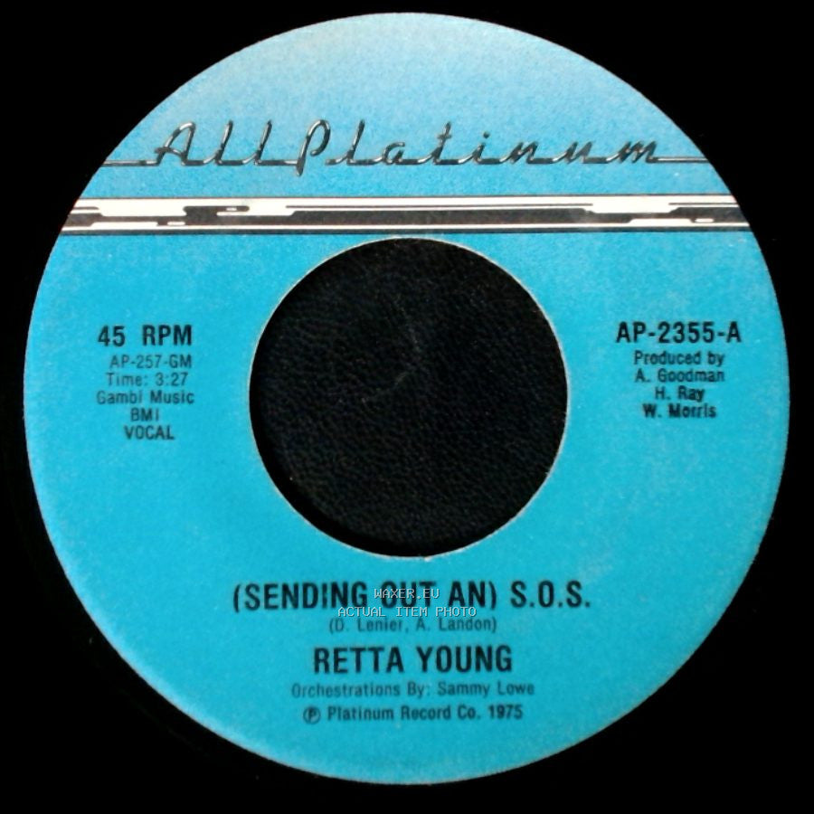 Retta Young - (Sending Out An) S.O.S. / (Sending Out An) S.O.S. side B