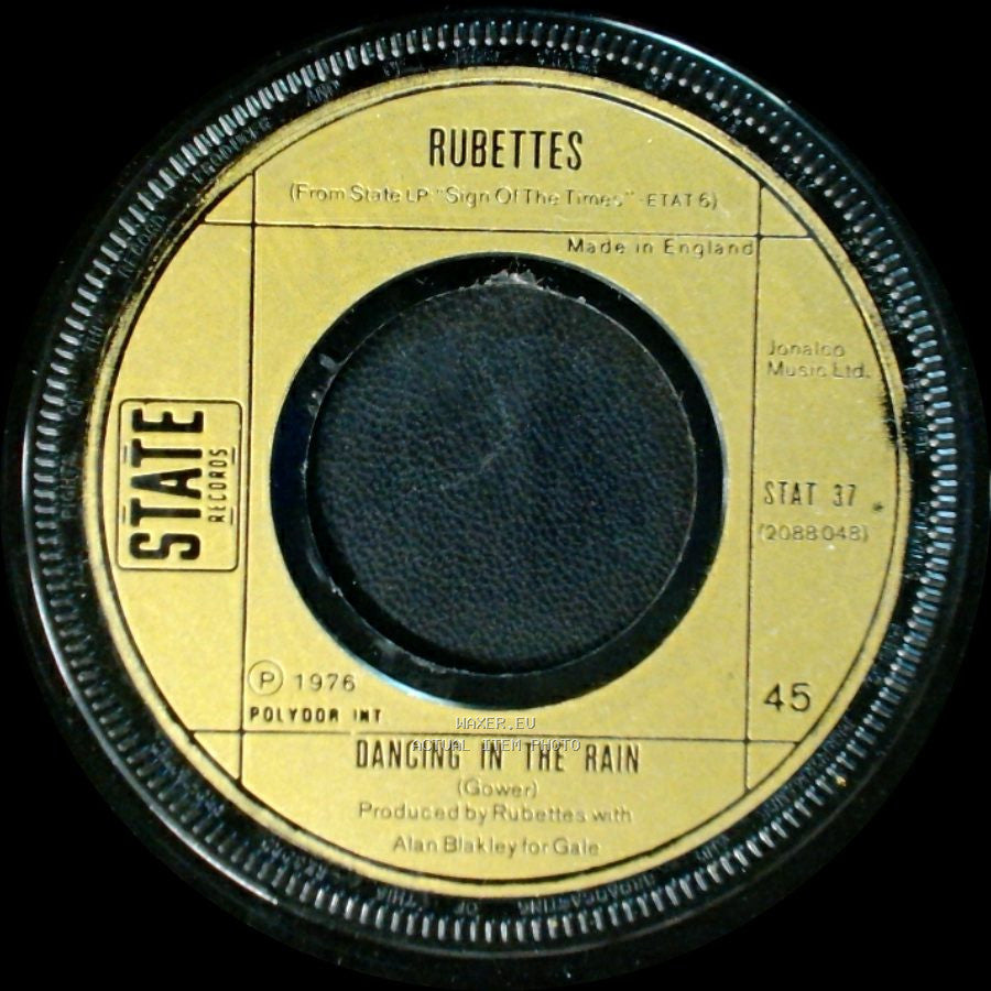 Rubettes - Dancing In The Rain / Baby I Know side A