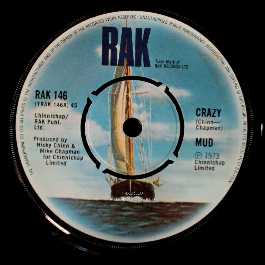 Mud - Do You Love Me / Crazy side B
