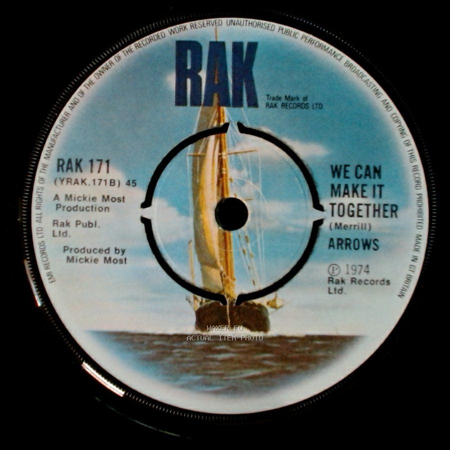 Arrows - We Can Make It Together / Touch Too Much side A
