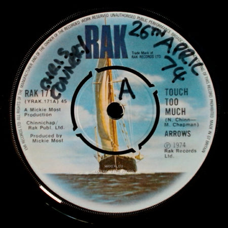Arrows - We Can Make It Together / Touch Too Much side B
