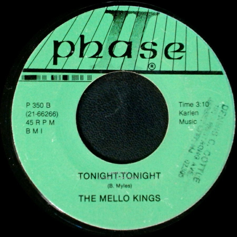 The Mello Kings / The Players - Tonight-Tonight / He'll Be Back side A