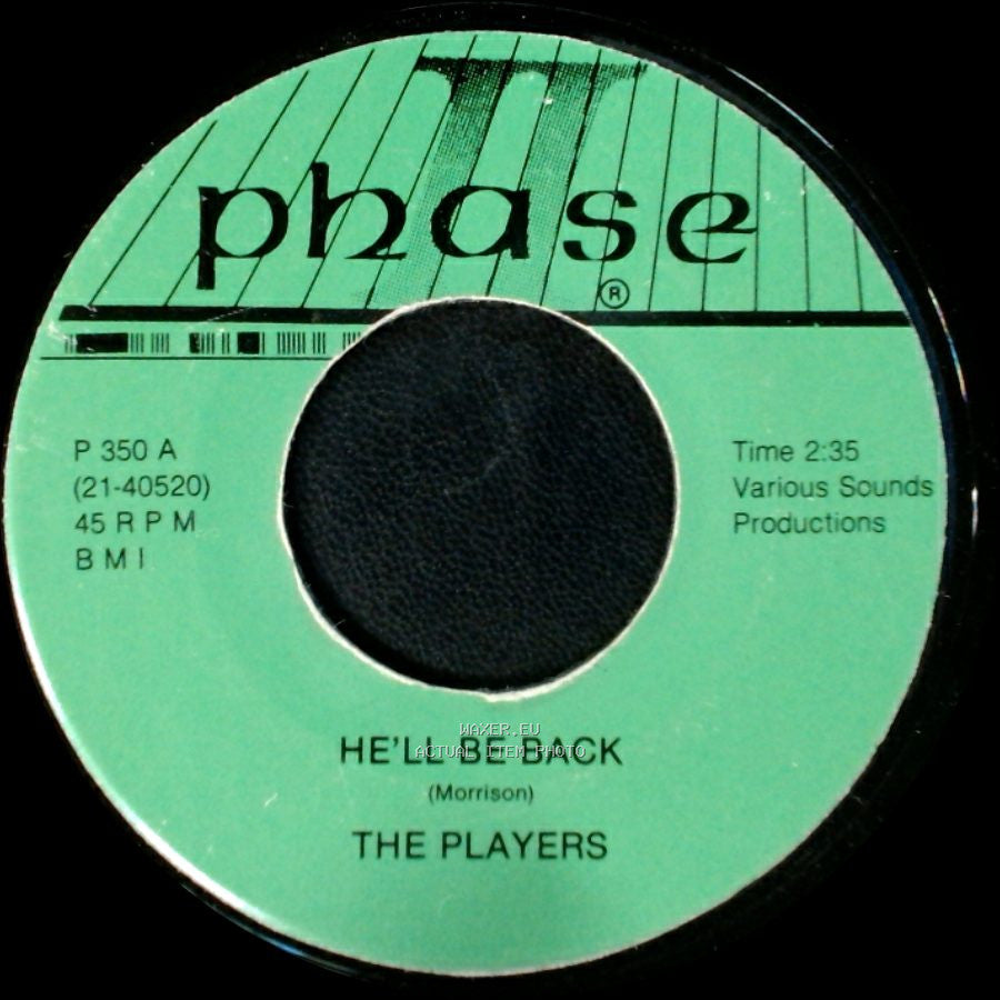 The Mello Kings / The Players - Tonight-Tonight / He'll Be Back side B