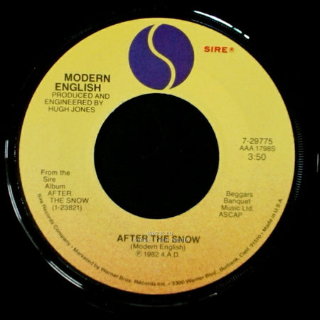Modern English - After The Snow / I Melt With You side A