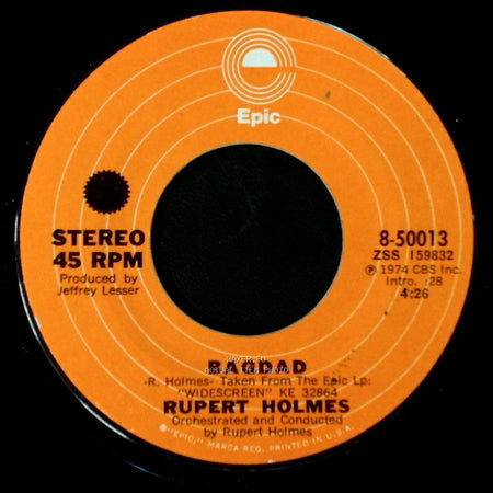 Rupert Holmes - Terminal / Bagdad side B