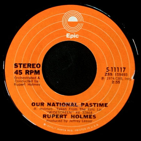 Rupert Holmes - Phantom Of The Opera / Our National Pastime side A