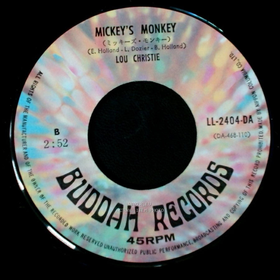 Lou Christie - Mickey's Monkey / She Sold Me Magic side A