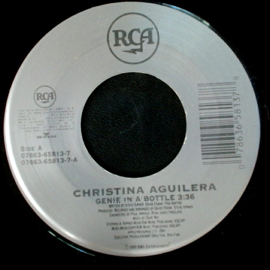 Christina Aguilera - Genie In A Bottle / So Emotional 4:00 side A