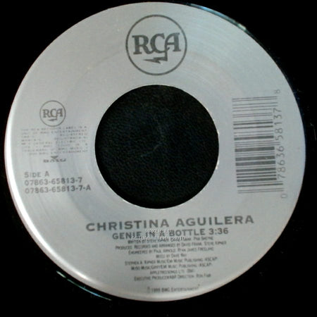 Christina Aguilera - Genie In A Bottle / So Emotional 4:00 side A