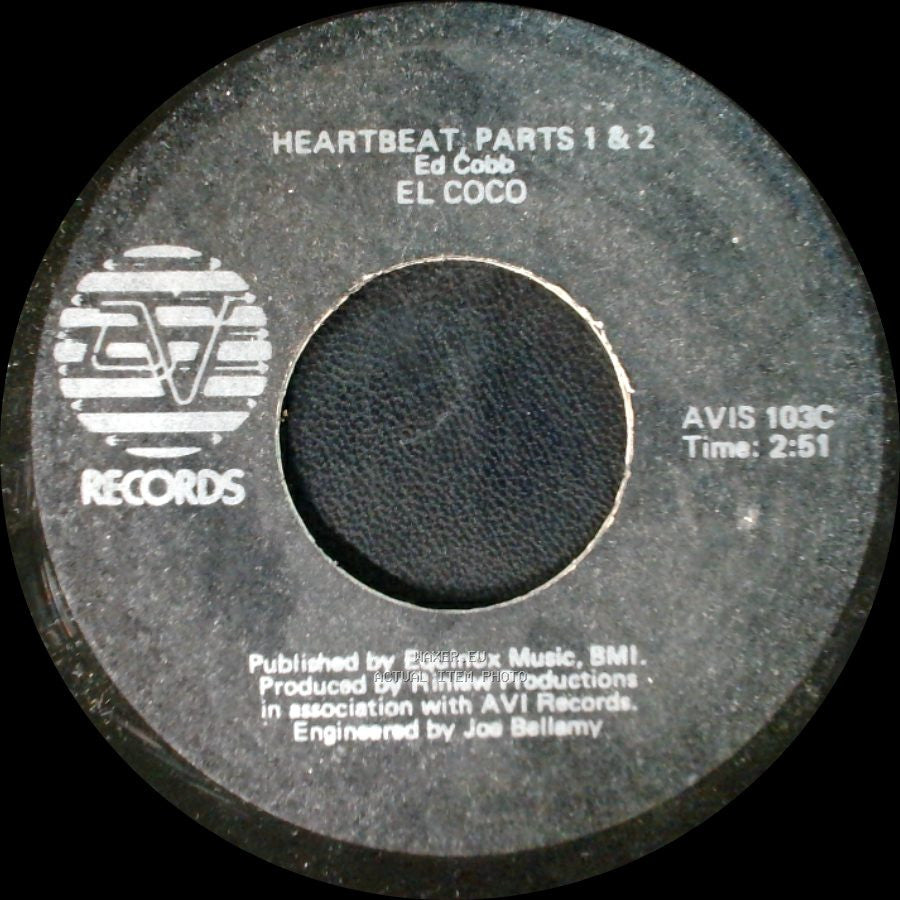El Coco / Mondo Disco Laurin Rinder-Michael Lewis - Heartbeat Parts 1 & 2 / El Coco side A