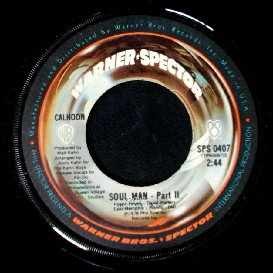Calhoon - Soul Man - Part Ii / Soul Man side A