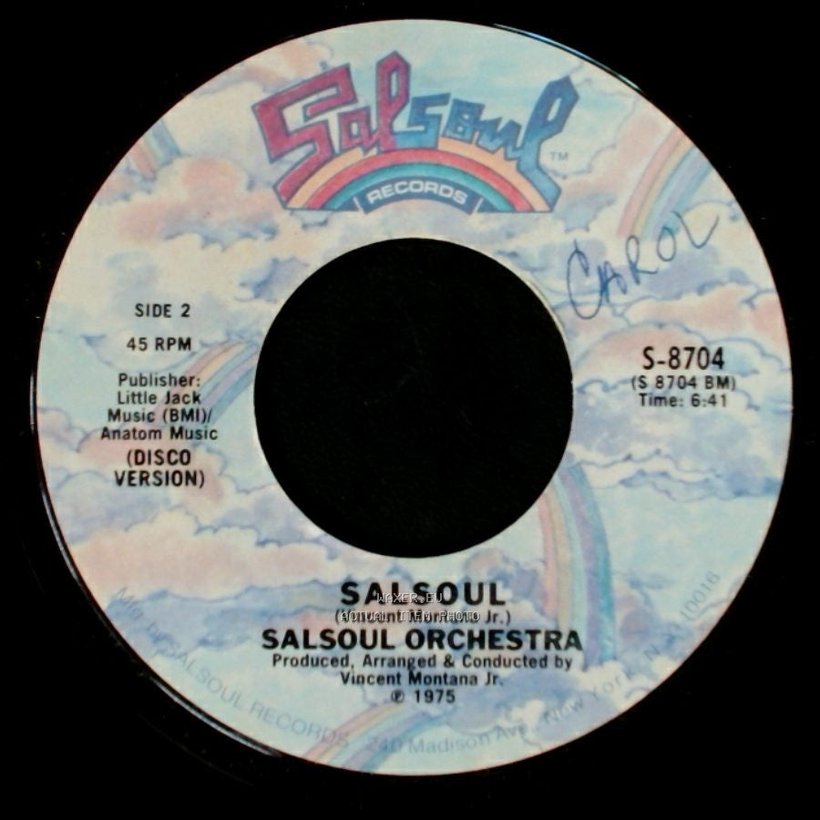 Salsoul Orchestra - Salsoul Hustle / Salsoul side B
