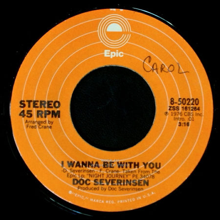 Doc Severinsen - I Wanna Be With You / The World's Gone Home side A