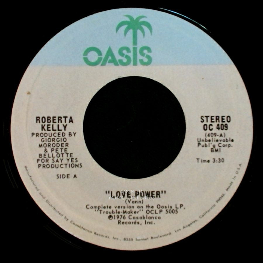 Roberta Kelly - Love Power / Trouble-Maker side A